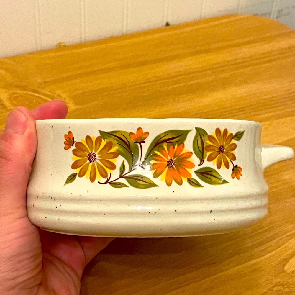 VGUC Vintage Capri Bake Serve N Store Stoneware Baker Without Lid